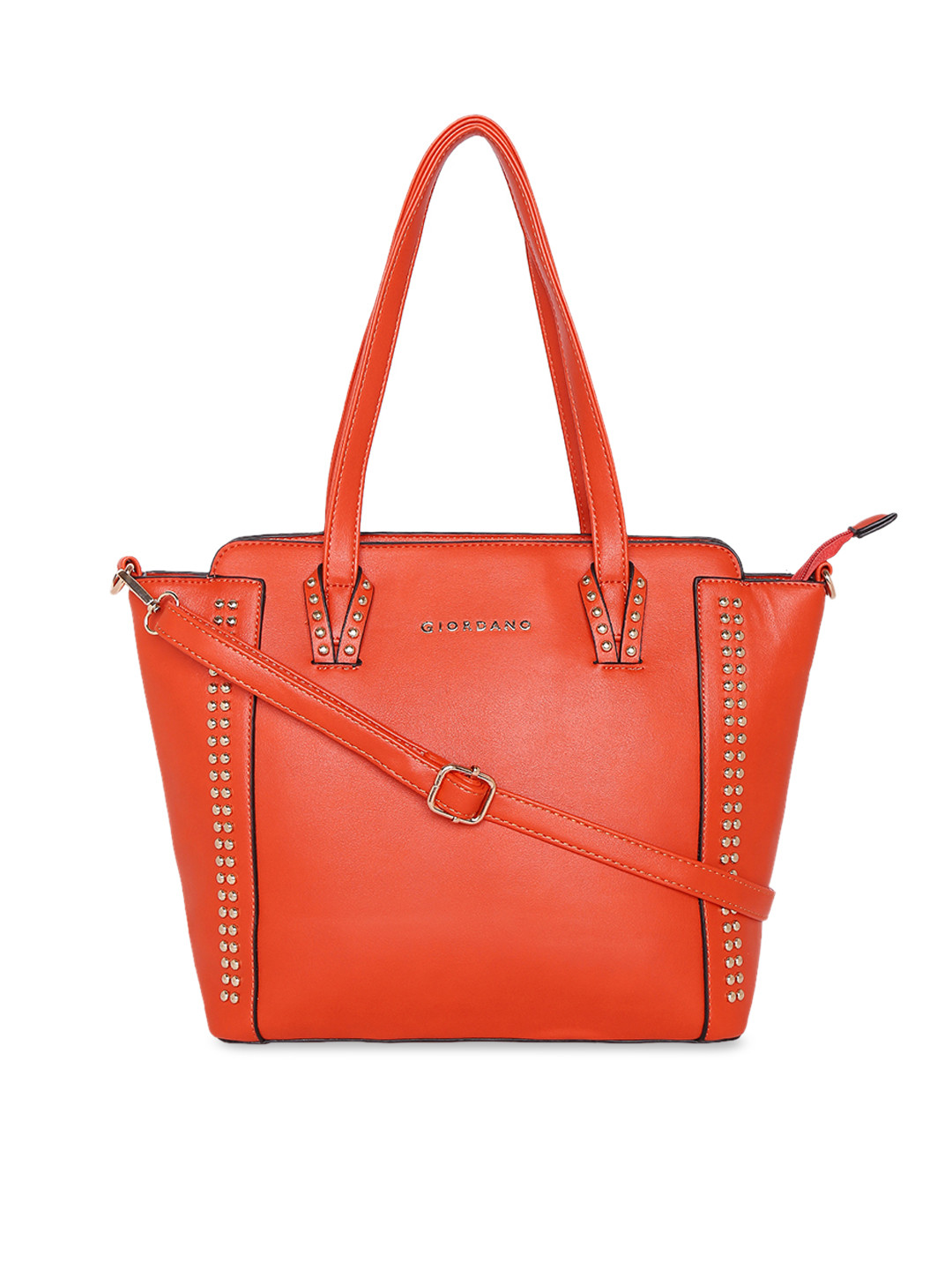 Buy GIORDANO Orange Solid Shoulder Bag Handbags for Women 10097287