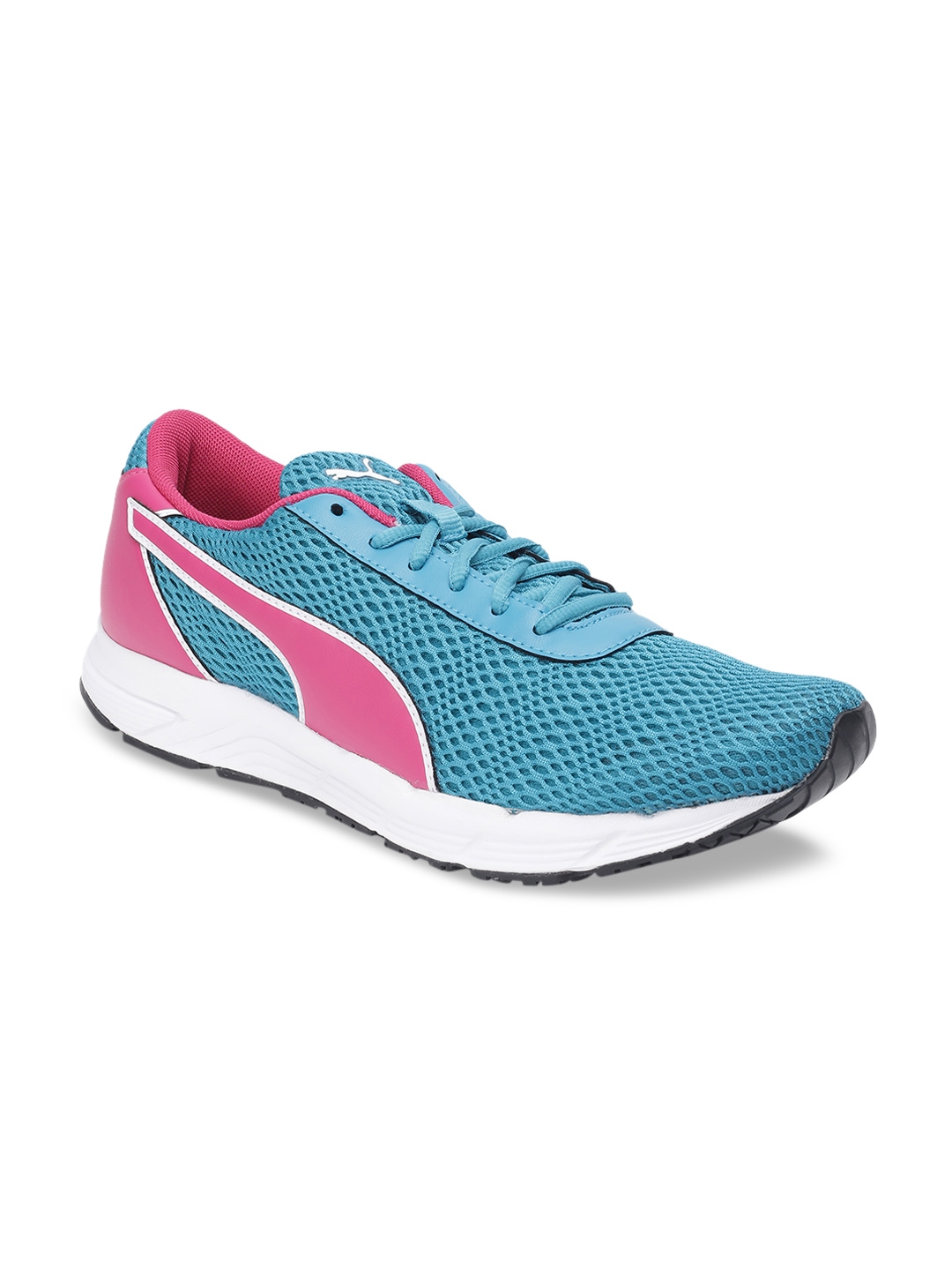Buy Puma Women Pink Turquoise Blue Mesh Metal Knit Wn S Running Shoes ...
