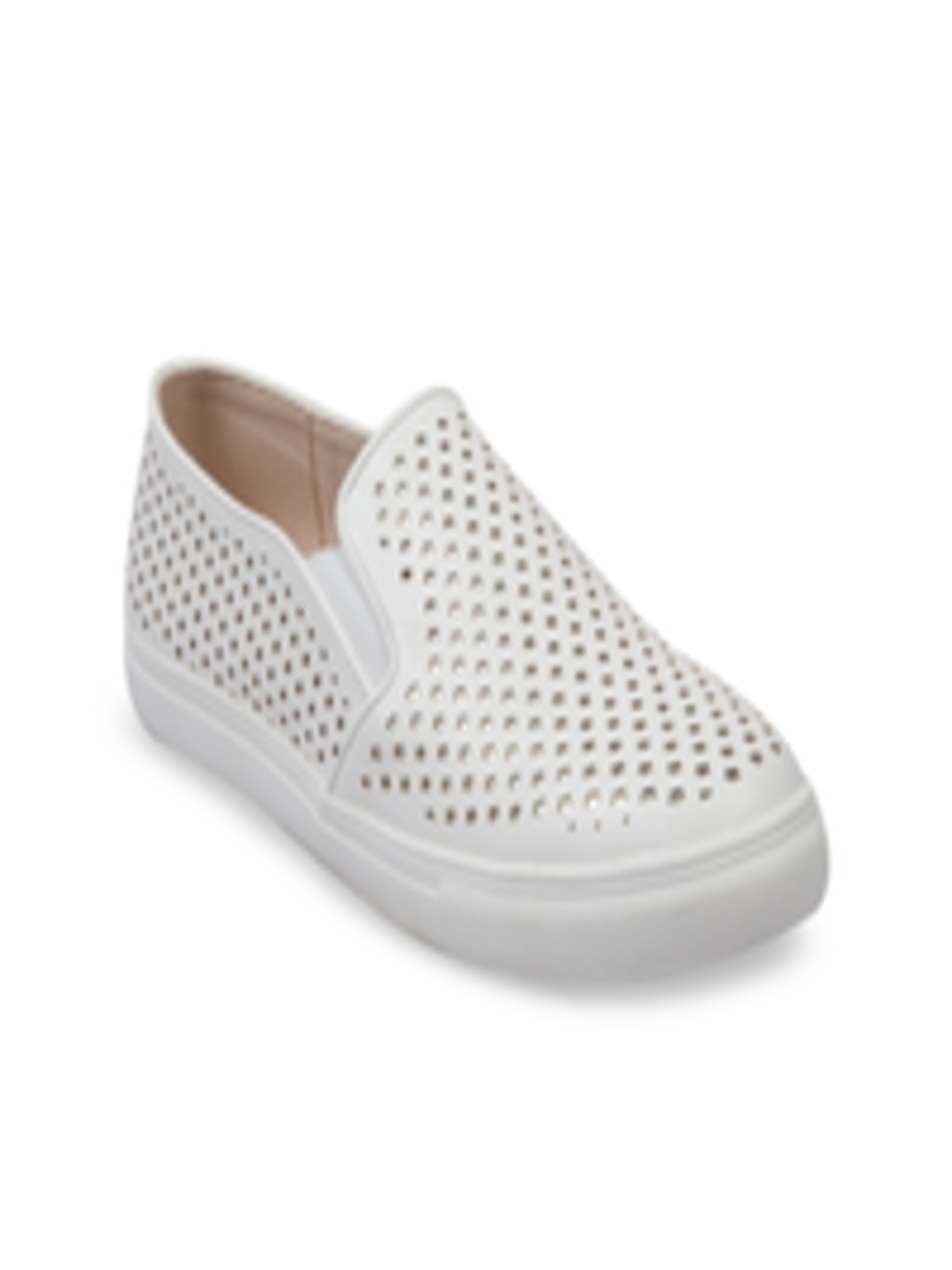 Buy HEATWAVE Women White Slip On Sneakers - Casual Shoes for Women ...