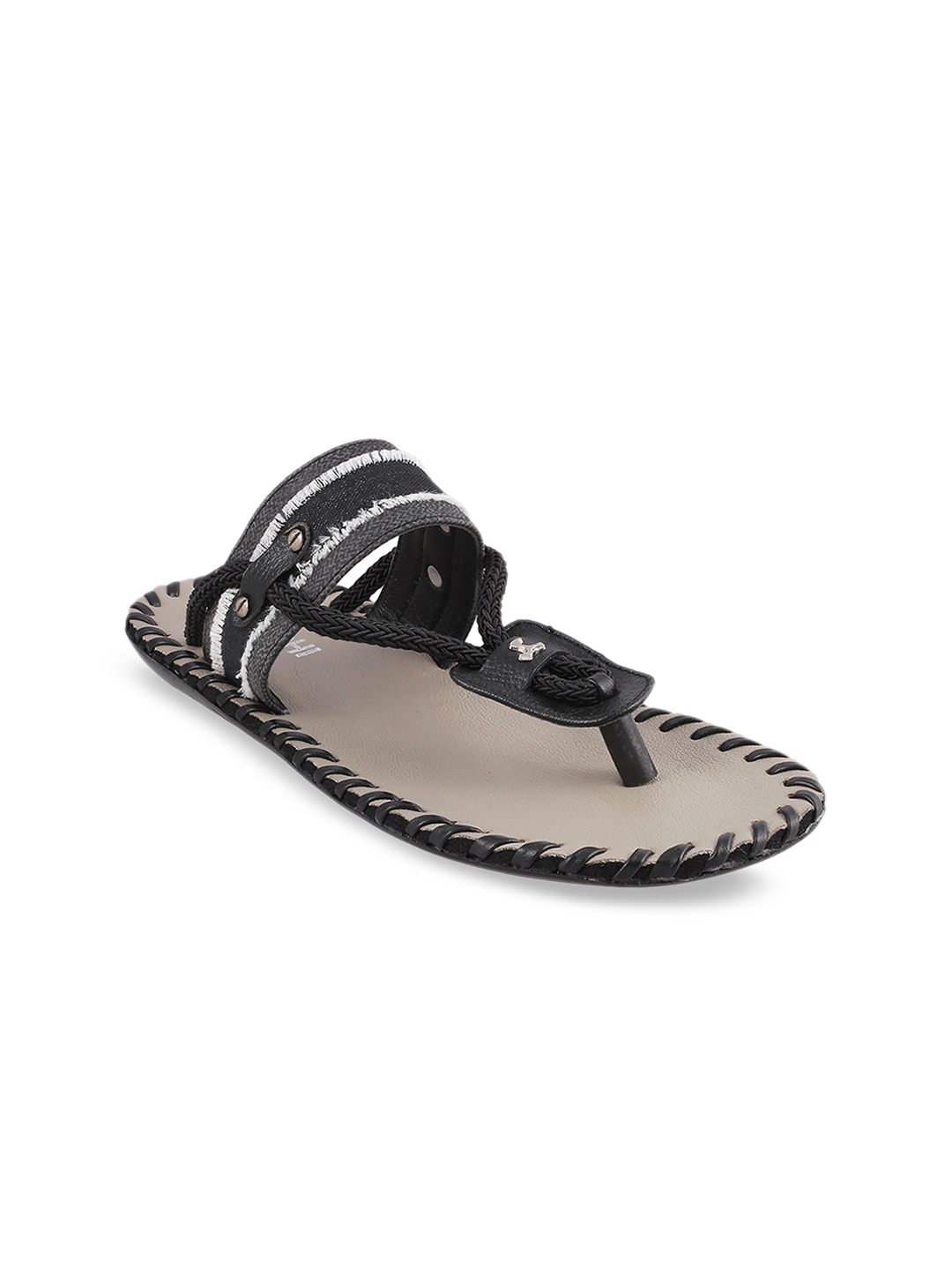 mochi black sandals