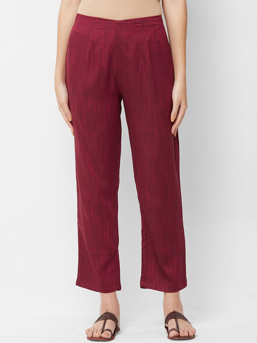 parallel trousers with top