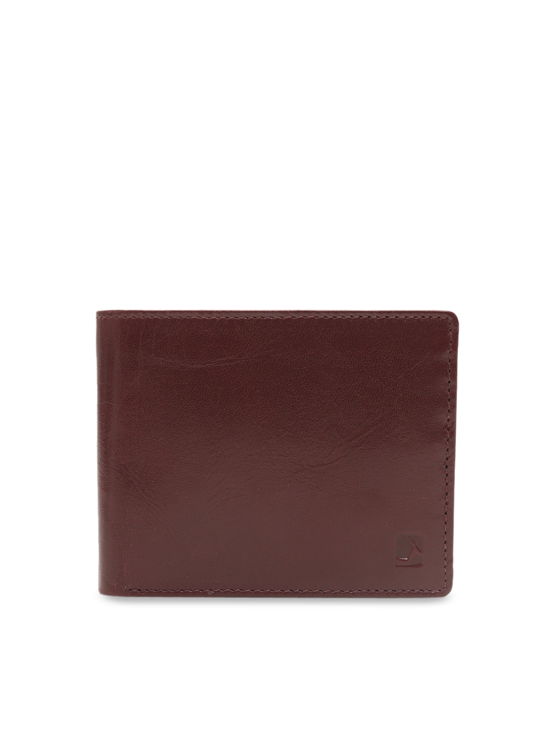 Buy Da Milano Men Maroon Solid Leather Two Fold Wallet - Wallets for ...