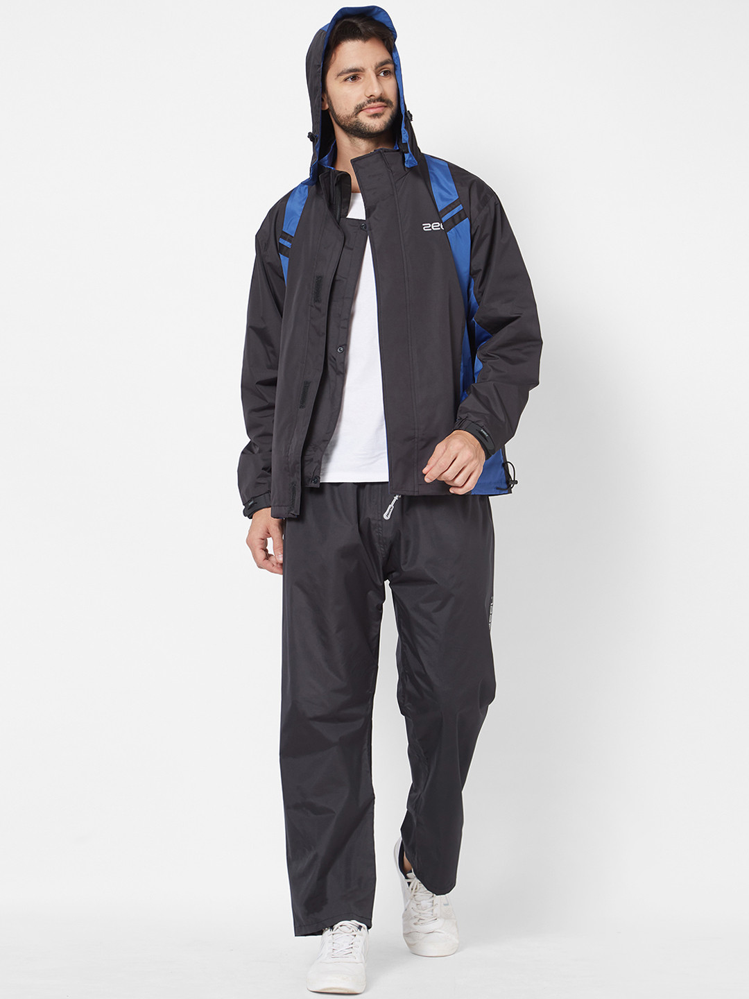 Buy Zeel Men Black Rain Suit Rain Suit for Men 9895047 Myntra