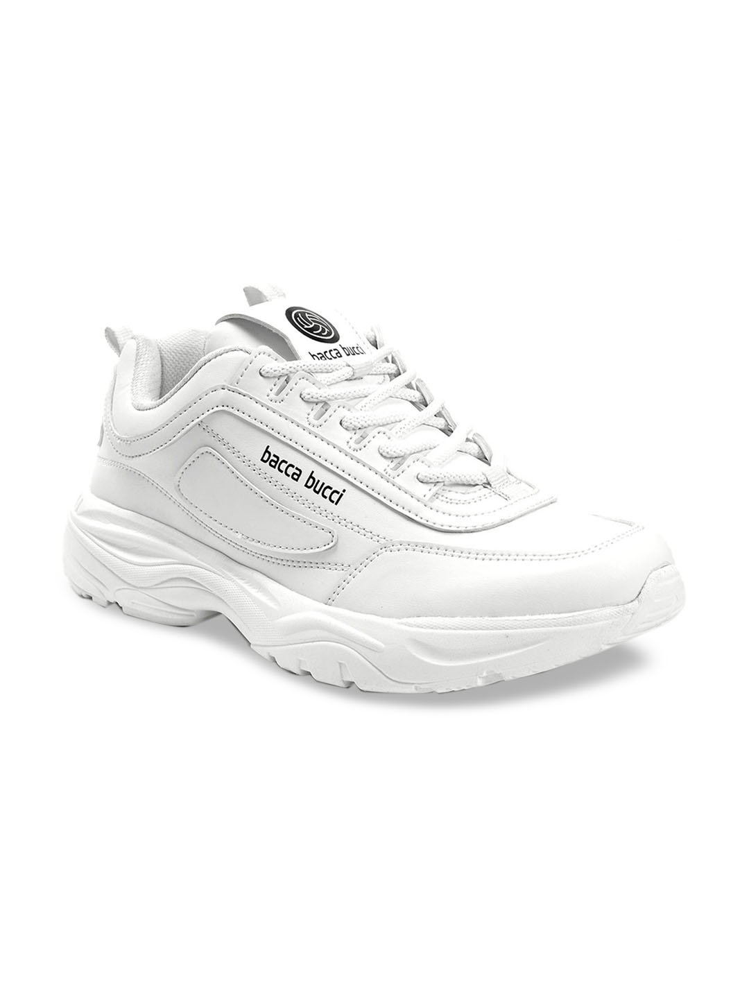 Buy Bacca Bucci Men White Sneakers - Casual Shoes for Men 9891733 | Myntra