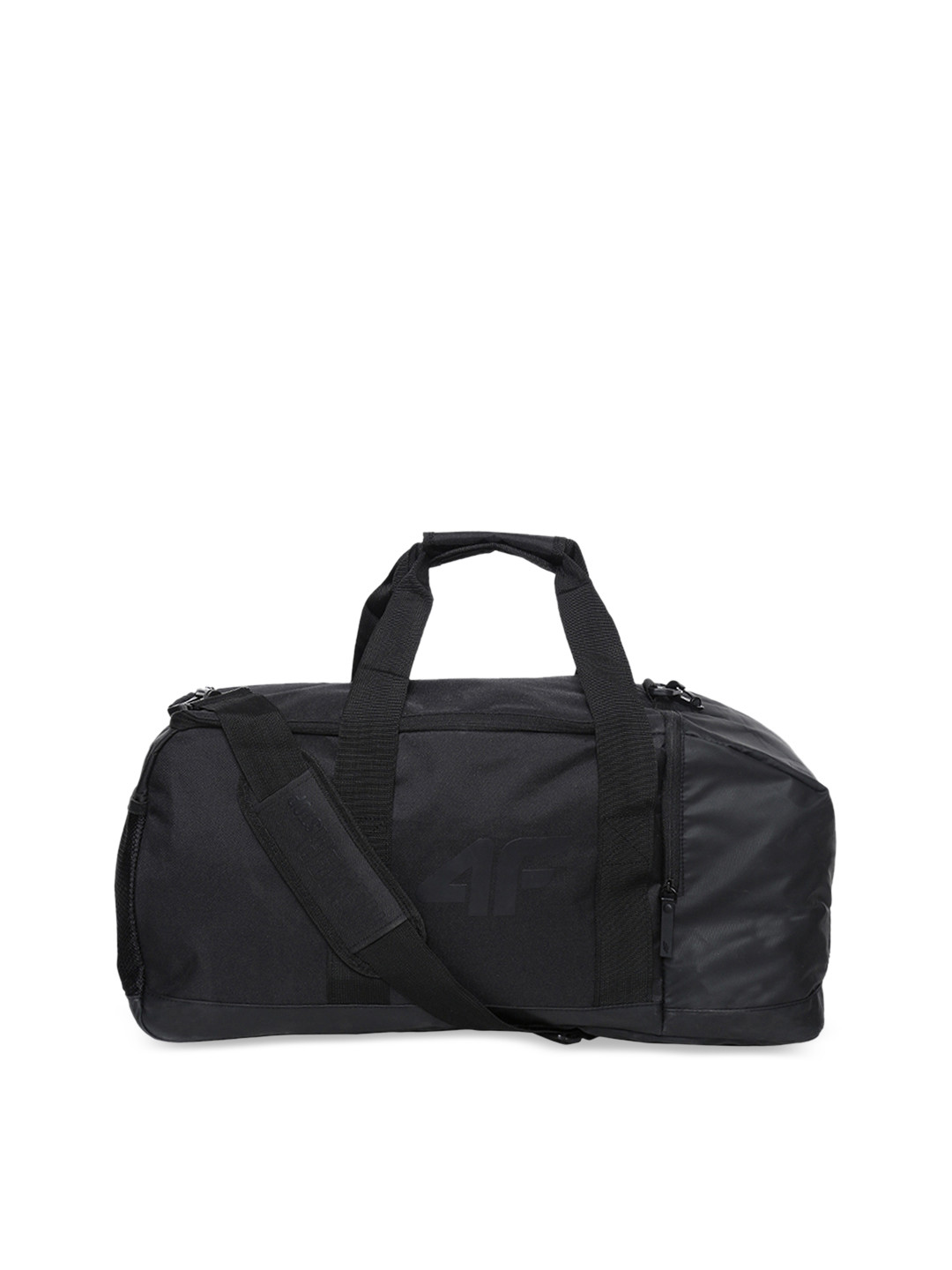 Buy 4F Unisex Black Solid Medium Duffle Bag Duffel Bag for Unisex