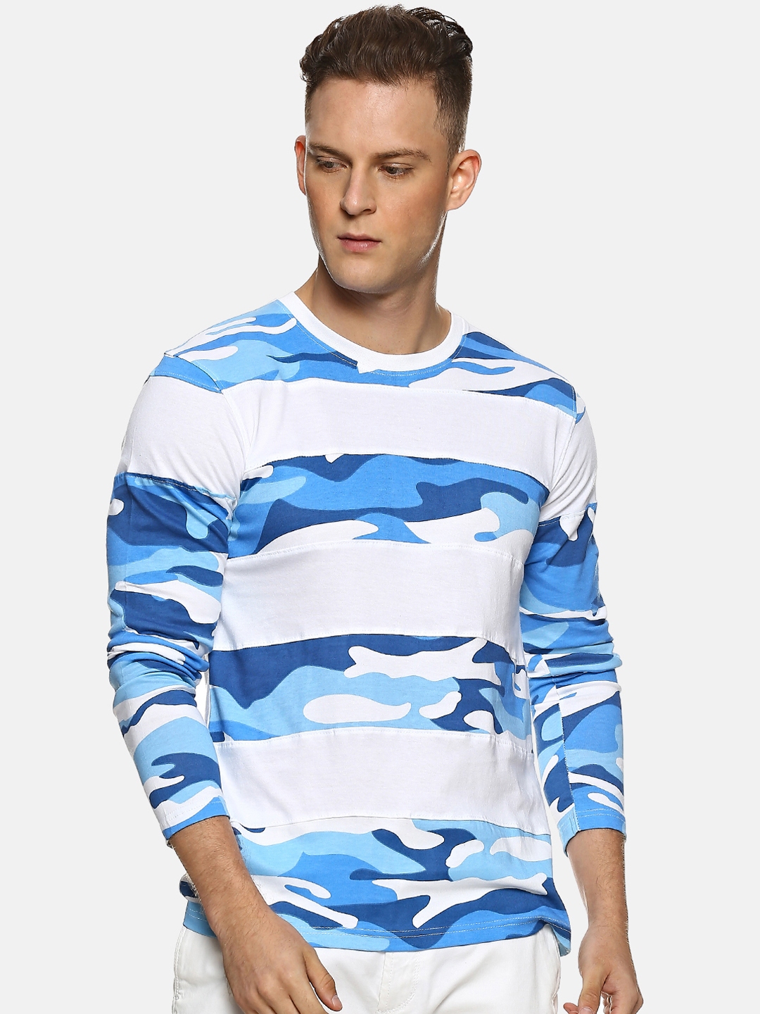 full sleeve t shirts myntra