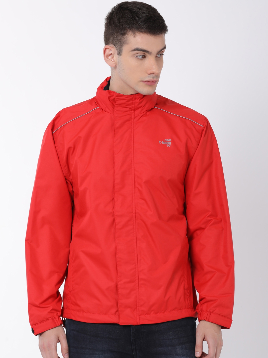 Buy T Base Men Orange Hooded Rain Jacket - Rain Jacket for Men 9939455 ...