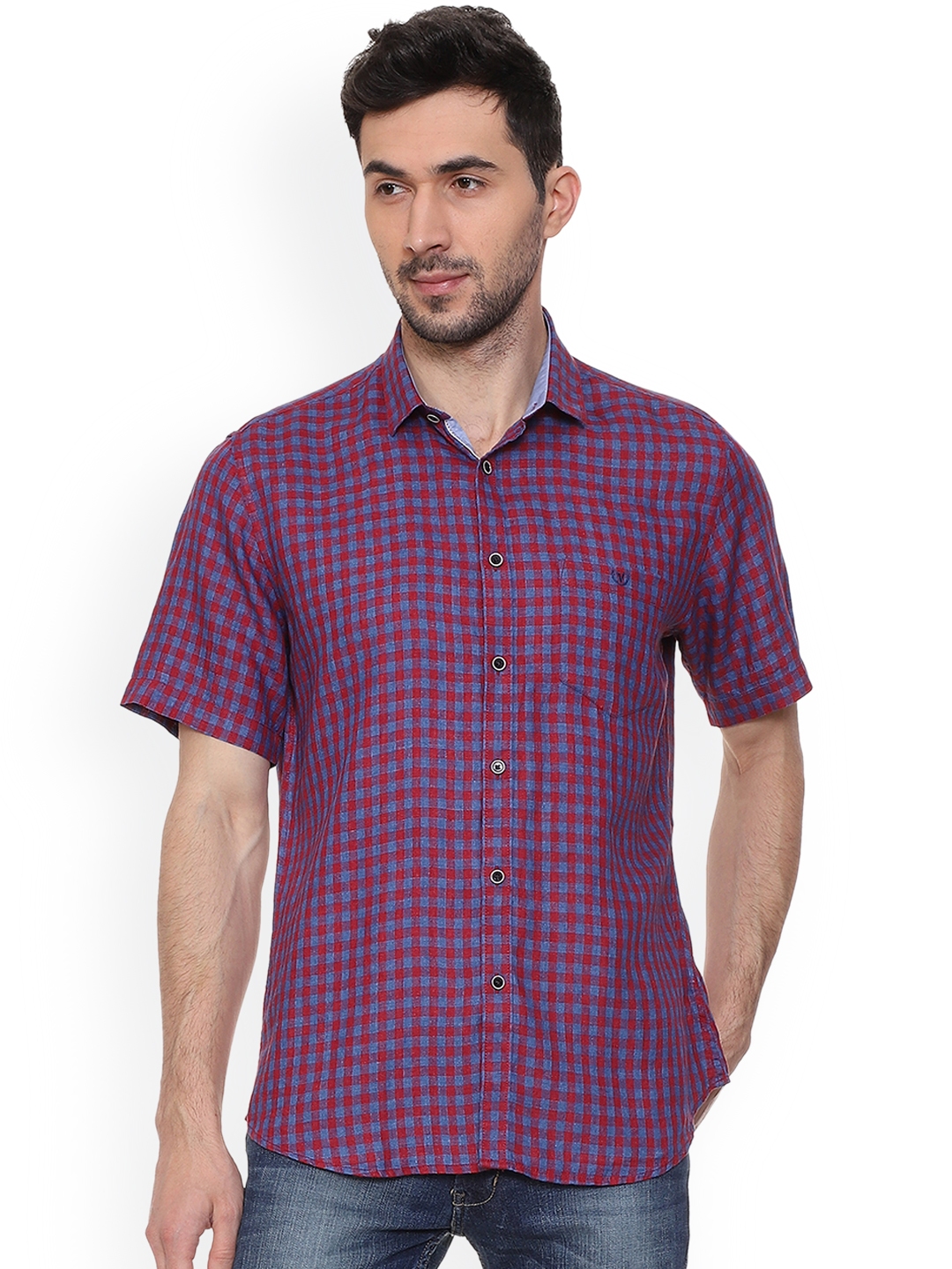 linen shirts van heusen
