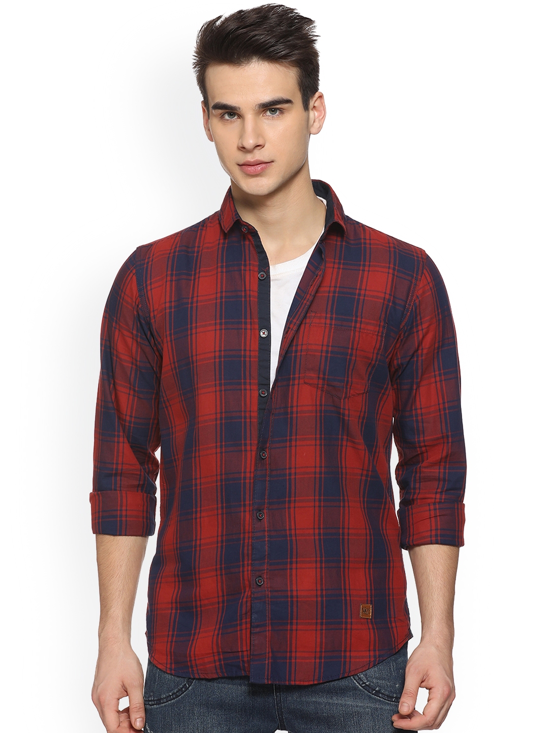 myntra casual t shirts