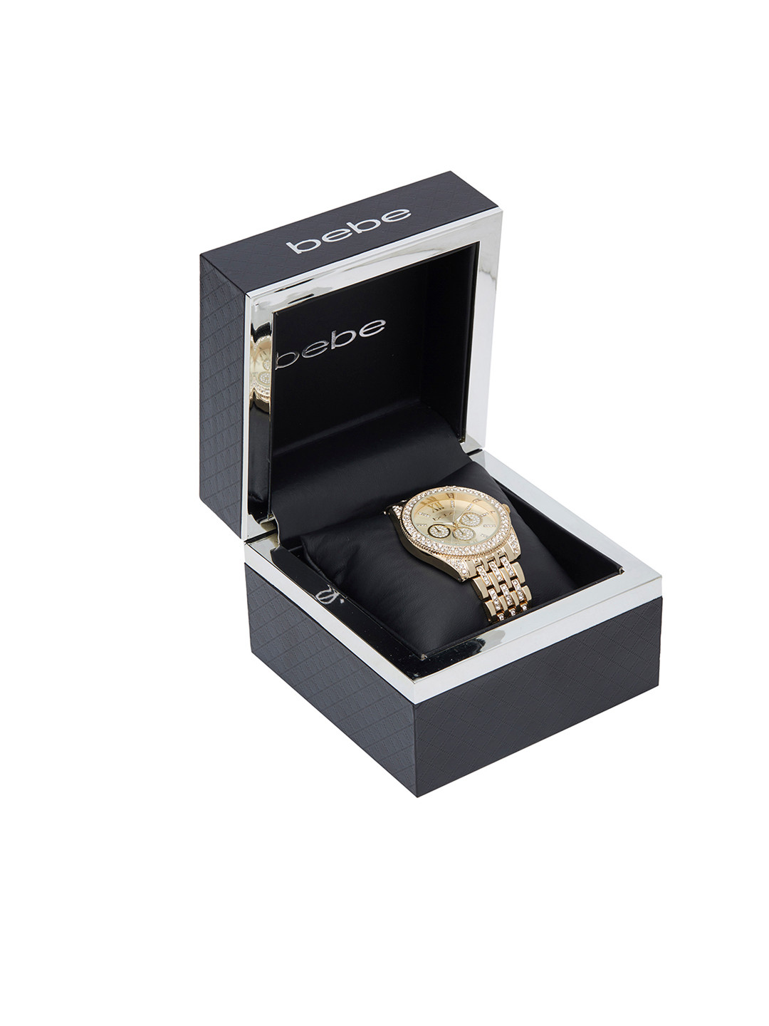 Bebe gold watch clearance