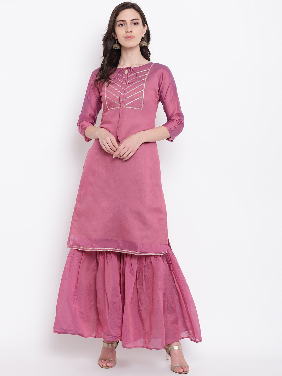 sharara set in myntra