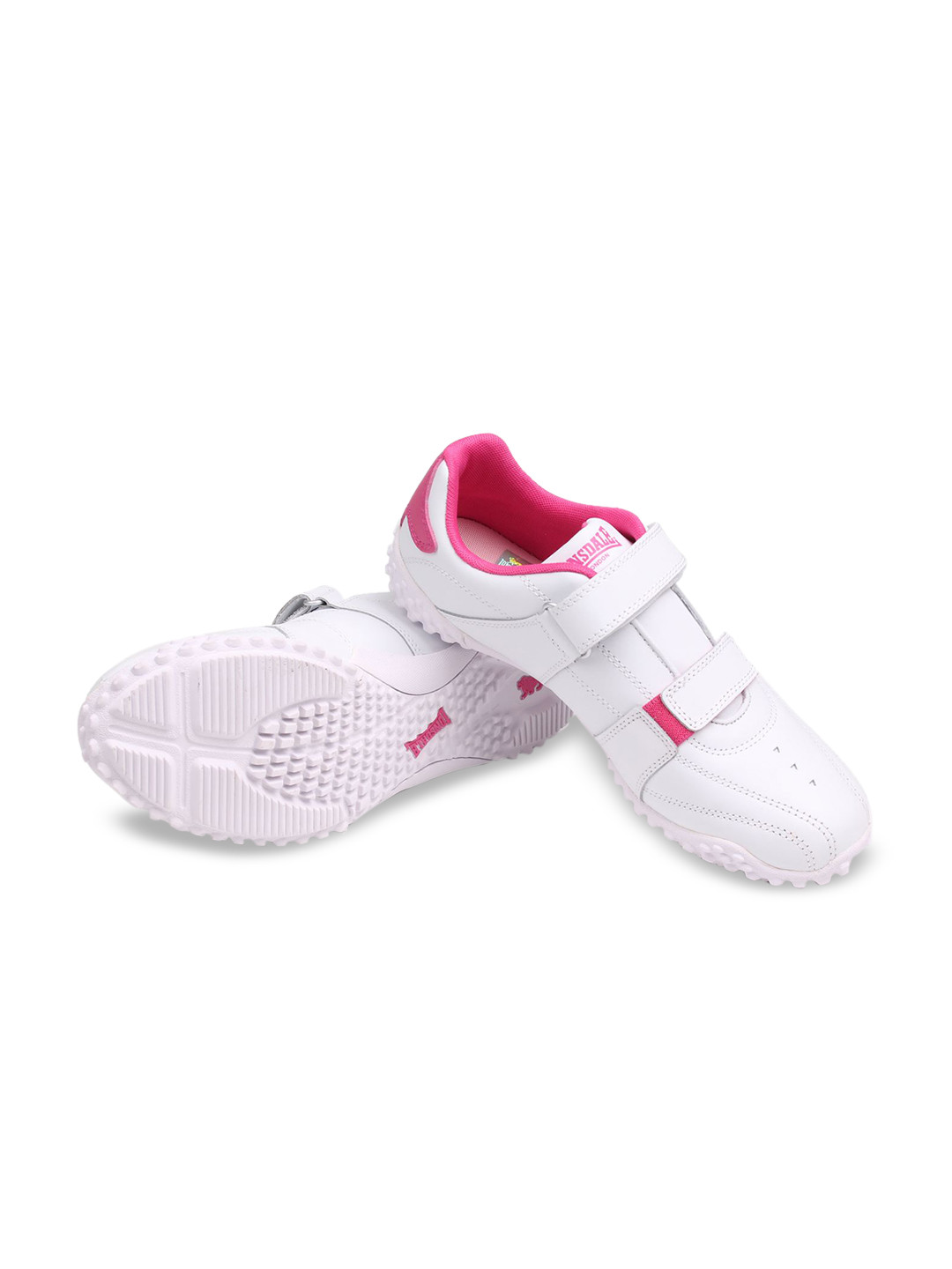 Buy Lonsdale Women White Leather Training Or Gym Shoes Sports Shoes