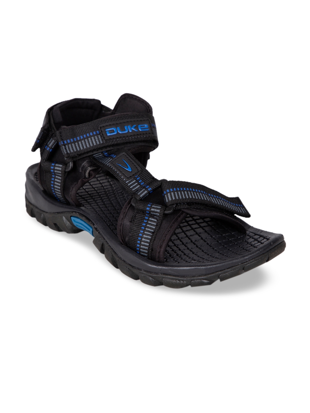 Buy Duke Men Black Sports Sandals - Sports Sandals for Men 10173871 ...