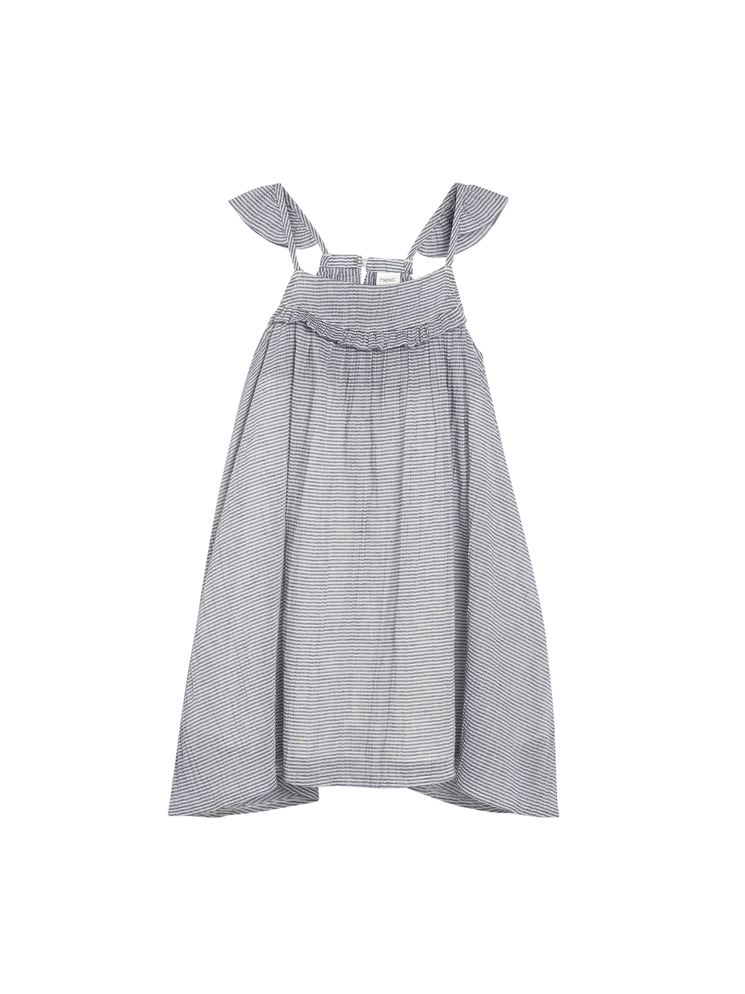 Buy Next Girls Blue Striped A Line Dress - Dresses for Girls 10225305 ...