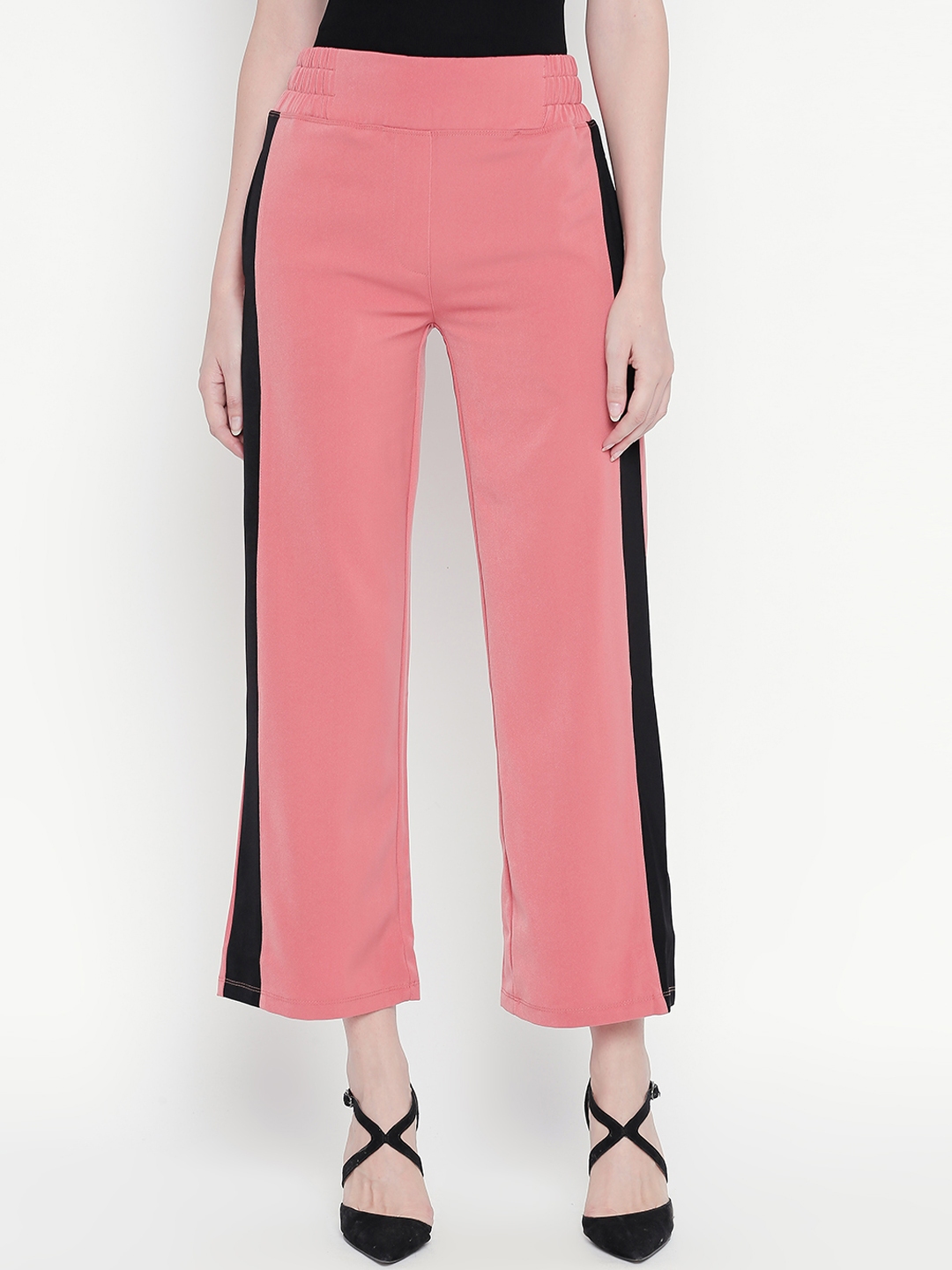 parallel trousers with top