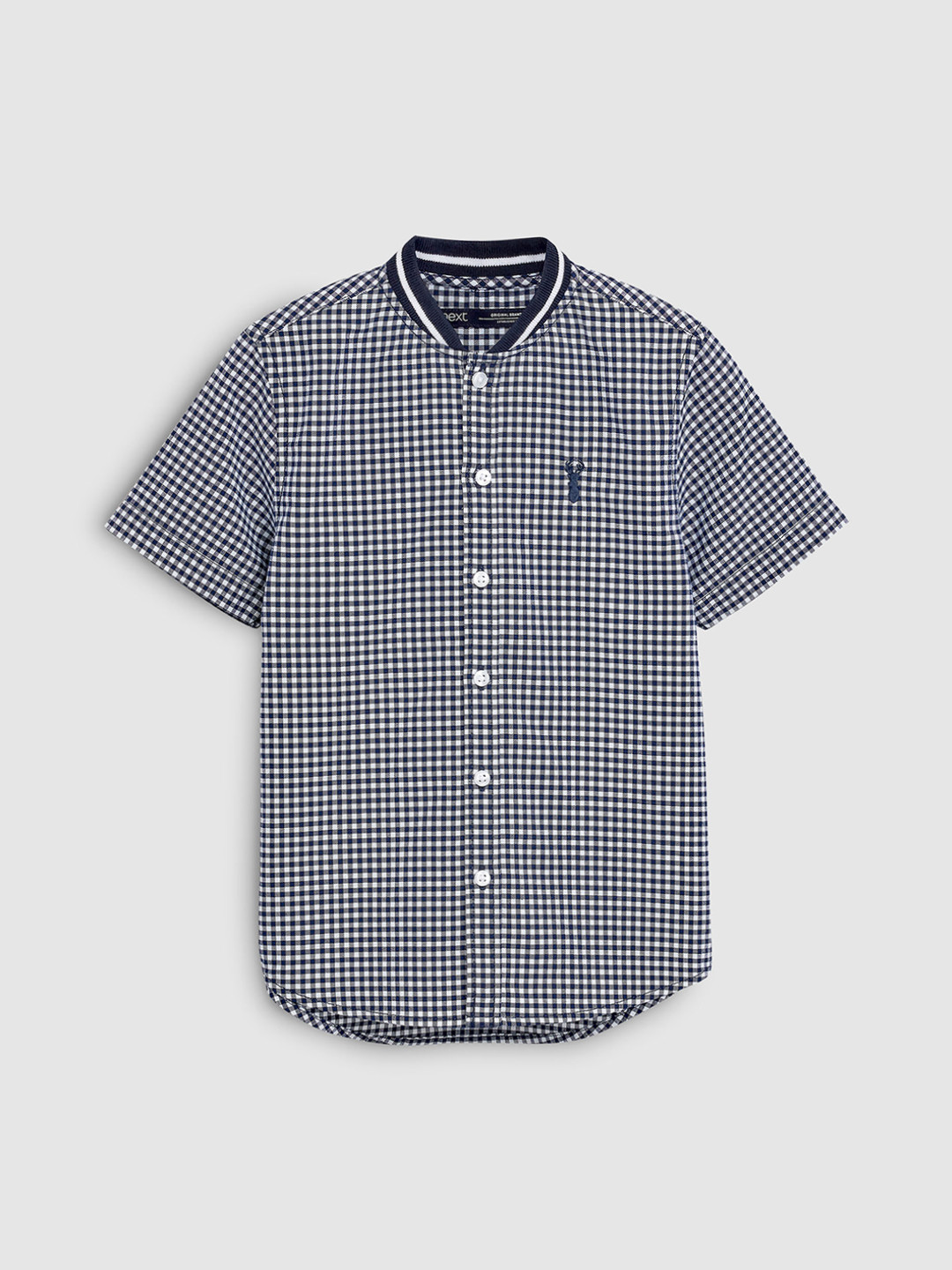 Buy Next Boys Navy Blue Regular Fit Checked Casual Shirt Shirts for Boys 10277443 Myntra