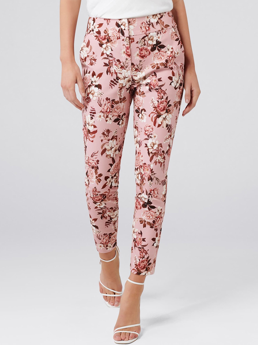 pink tapered pants