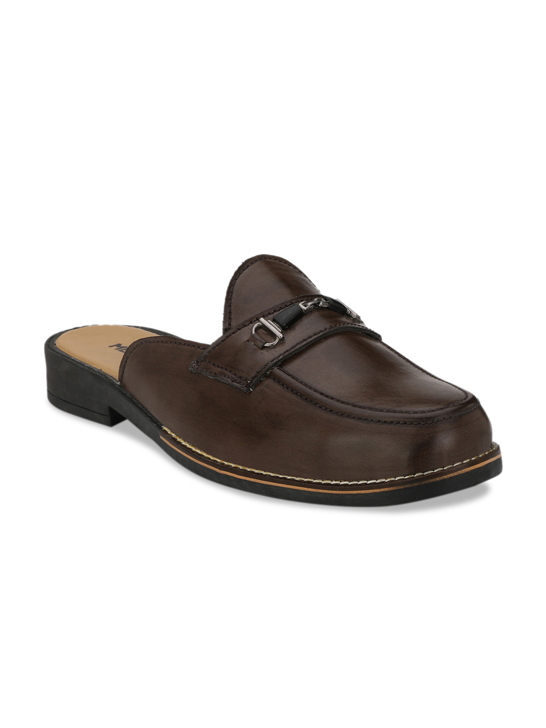 Buy MENGLER Men Brown Mules Sandals for Men 10292105 Myntra