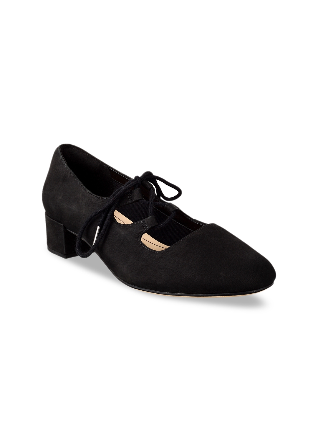 clarks pure leather pumps