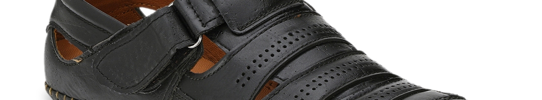 Buy AfroJack Men Black Shoe Style Sandals - Sandals for Men 10355591 ...