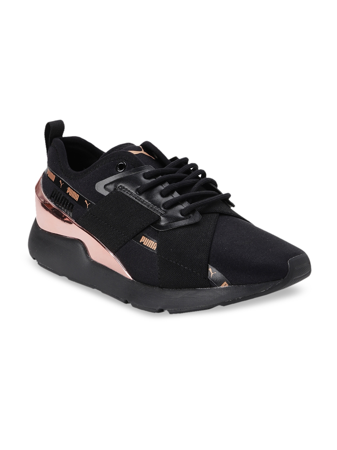 puma muse x2 metallic black