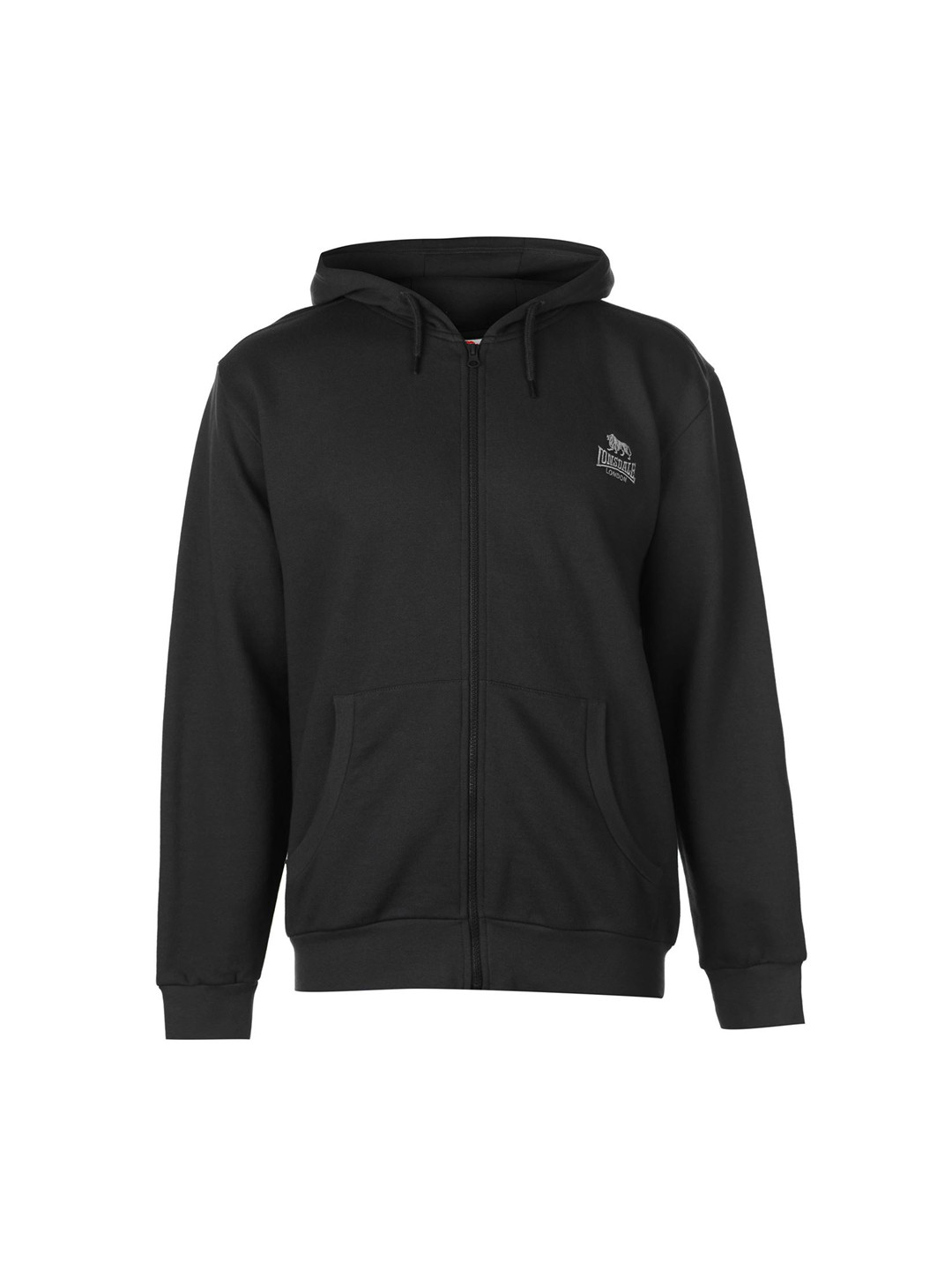 Buy Lonsdale Men Navy Blue Solid Hooded Sweatshirt - Sweatshirts For