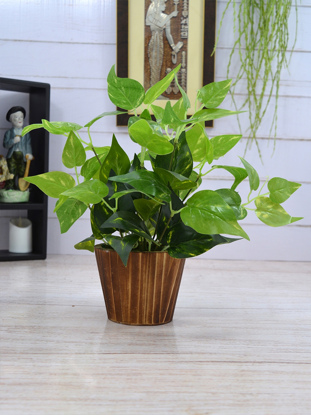 Buy Fancy Mart Artificial Money Plant With Pot Artificial Flowers And