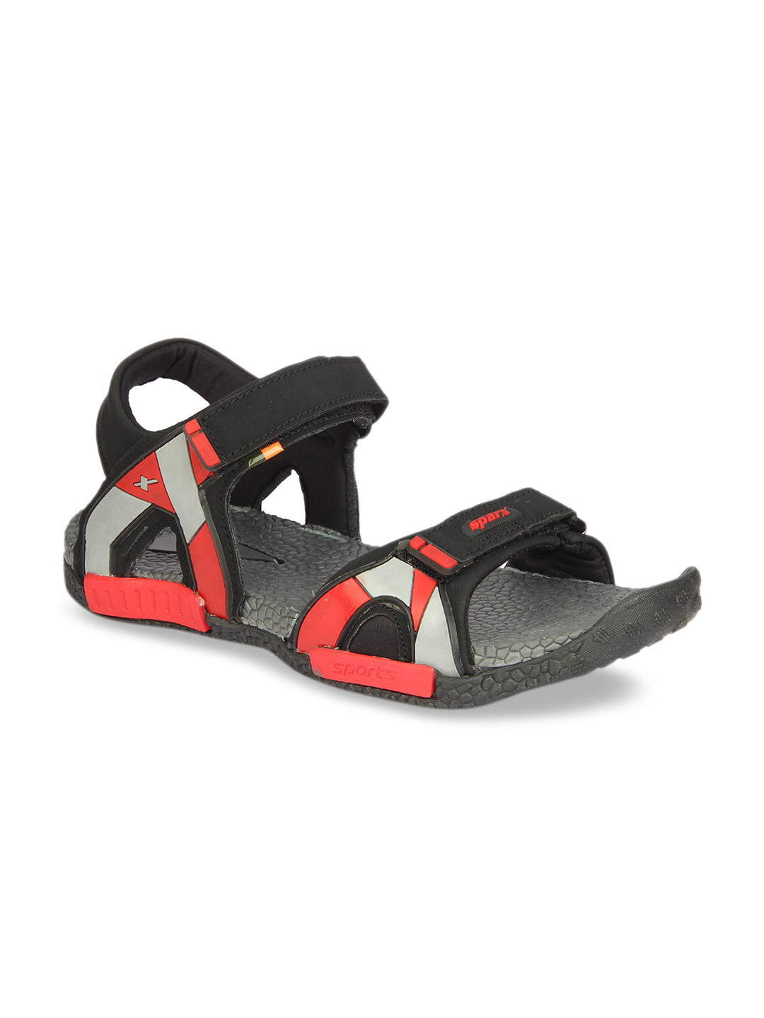 Buy Sparx Men Black & Red Comfort Sandals - Sandals for Men 10216711 | Myntra