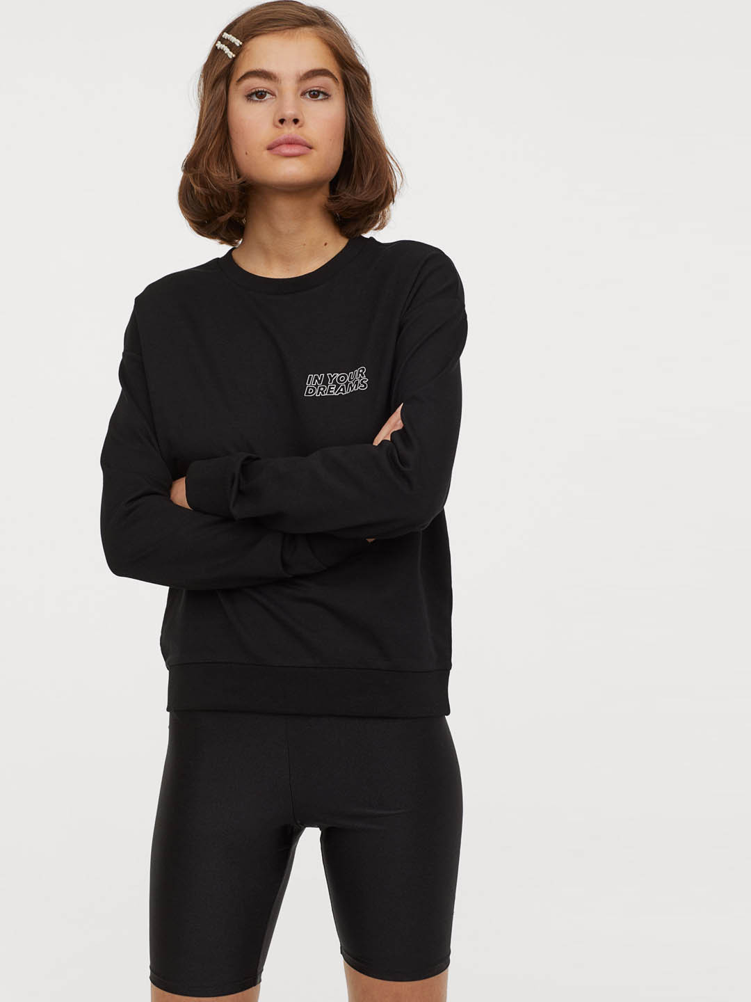 Sweatshirt h&m wanita clearance