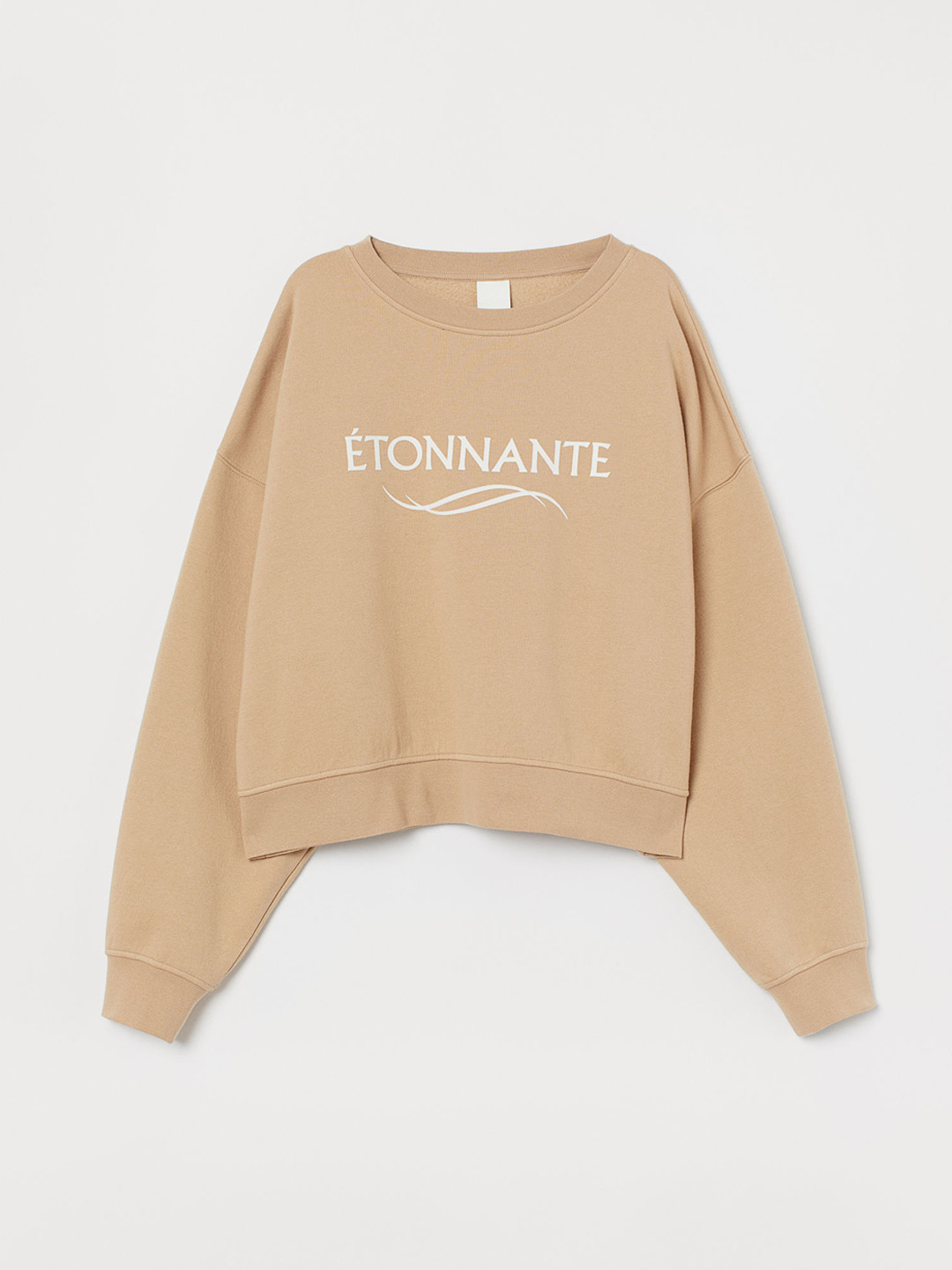 Buy H&M Women Beige Sweatshirt Sweatshirts for Women 10432938 Myntra