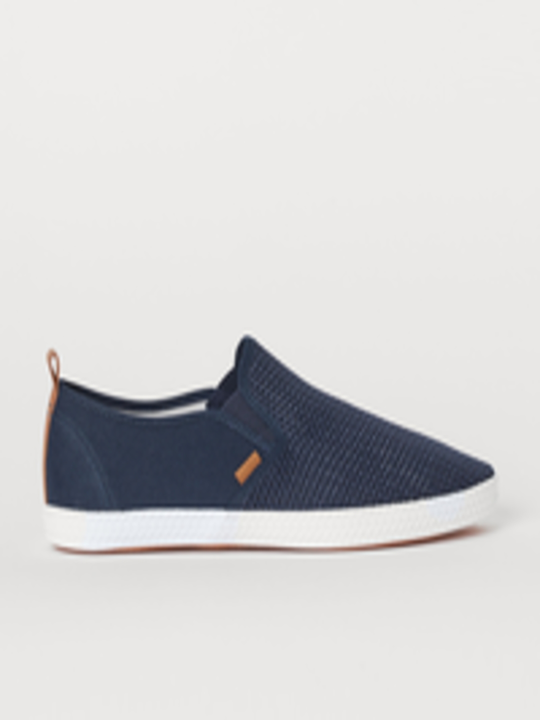 Buy H&M Men Blue Slip On Trainers - Casual Shoes for Men 10435554 | Myntra