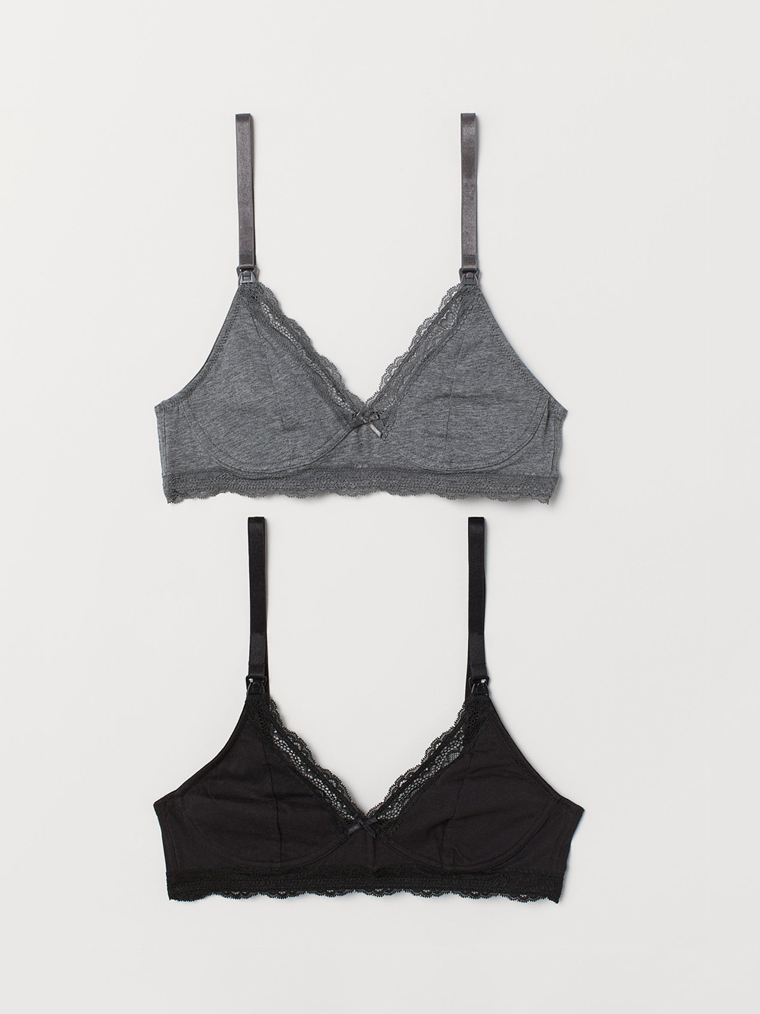 Buy H&M Women Maternity 2 Pack Nursing Sustainable Bras 0372628020