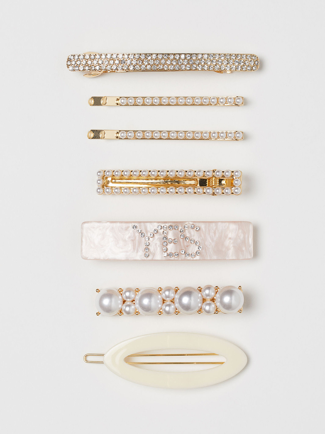 Buy H&M Women 7 Pack Hair Clips Hair Accessory for Women 10436178