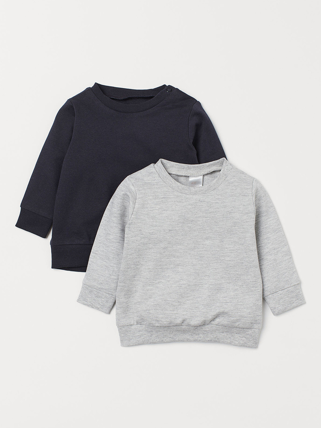 Buy H&M Kids 2 Pack Cotton Sustainable Sweatshirts Sweatshirts for