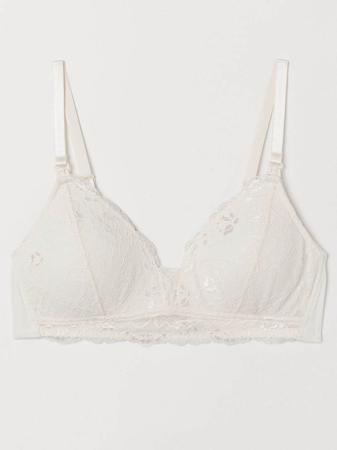 Buy H&M Women Off White MAMA Padded Nursing Sustainable