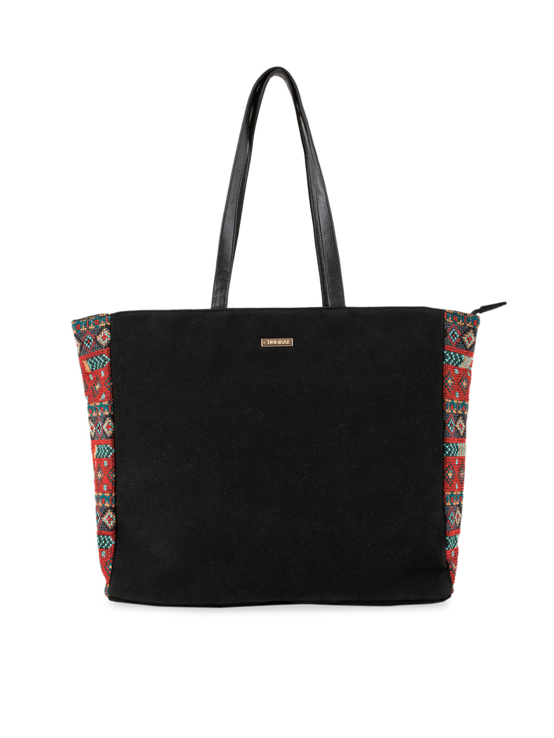 Buy Chumbak Black Solid Shoulder Bag Handbags for Women 10453756 Myntra