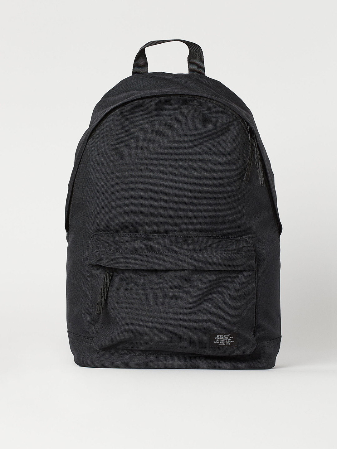 Buy H&M Men Black Solid Backpack Backpacks for Men 10458420 Myntra