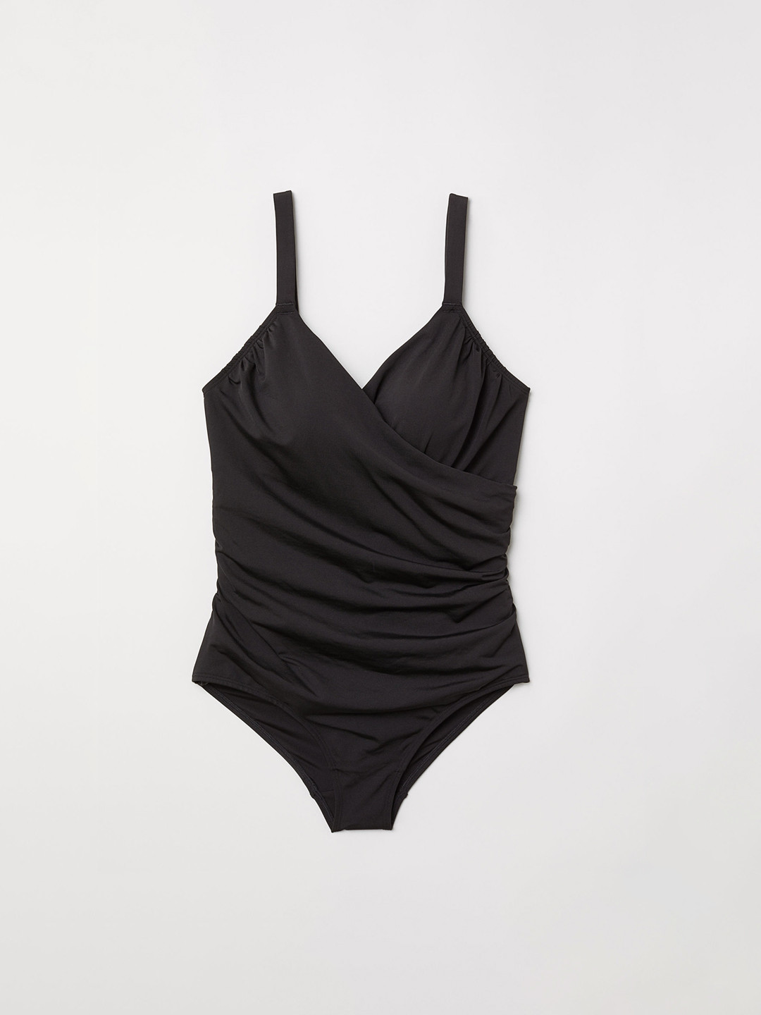 Buy H&M Women Black Solid H&M+ Shaping Swimsuit 0551379001 Swimwear