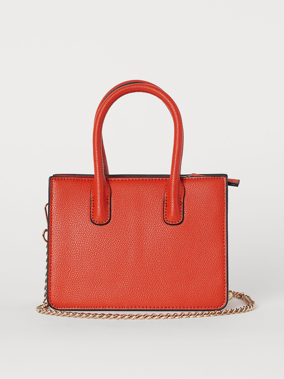 mini orange handbag
