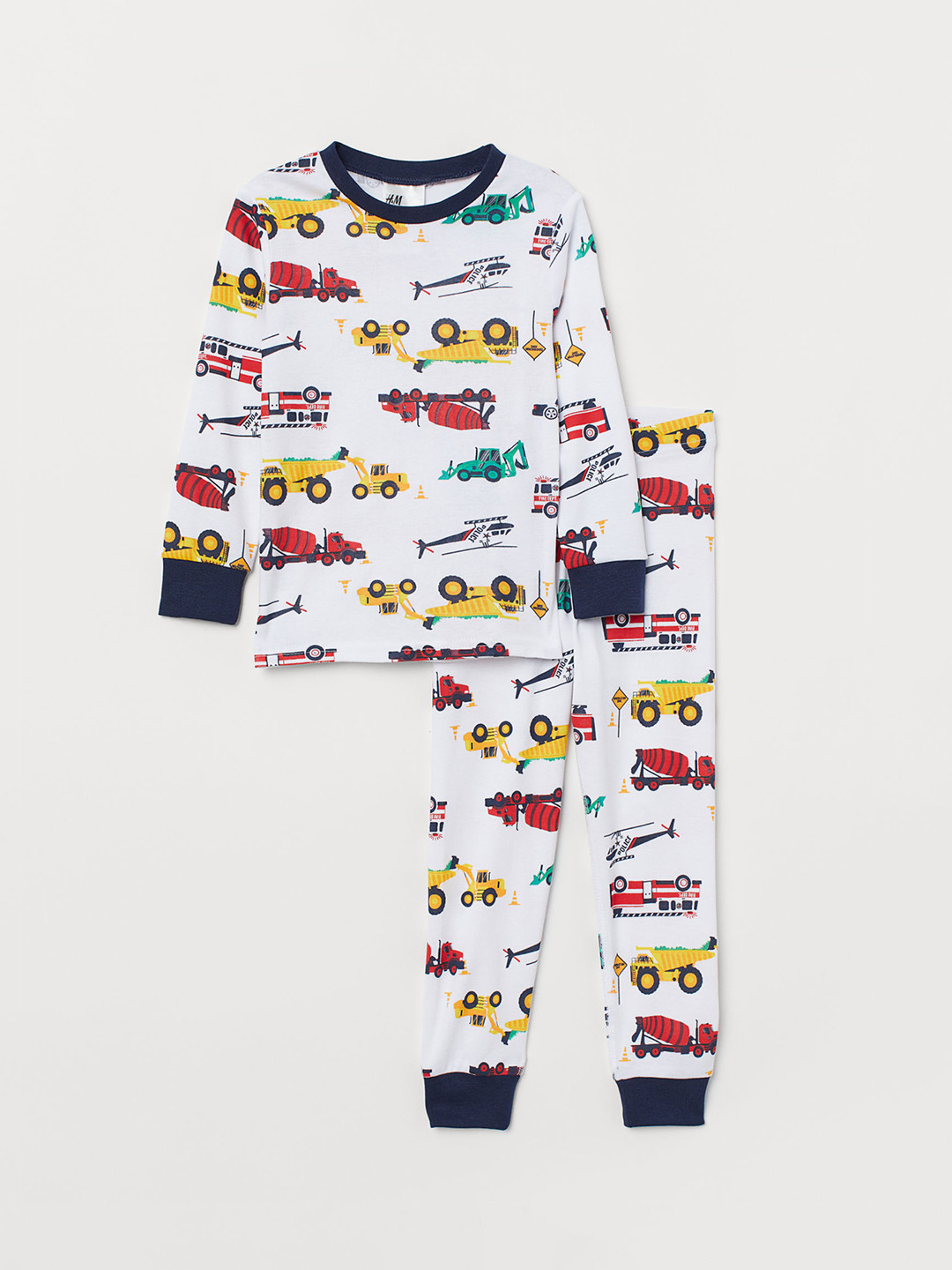 Buy H&M Boys White Printed Jersey Pyjamas Lounge Pants for Boys
