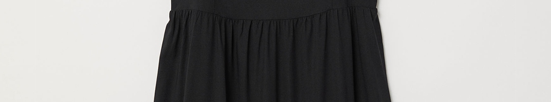 Buy H&M Women Black Solid Short Dress - Dresses for Women 10468108 | Myntra