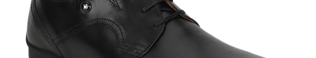 Buy Louis Philippe Men Black Leather Formal Derbys - Formal Shoes for Men 10466558 | Myntra
