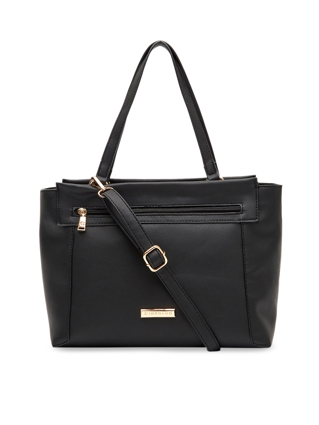 Buy GIORDANO Black Solid Shoulder Bag - Handbags for Women 10480548 ...