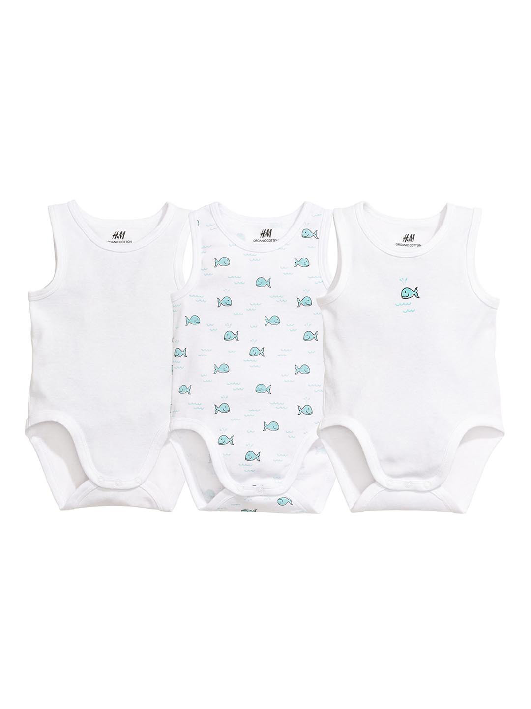 Buy H&M Baby Girls 3 Pack Sleeveless Bodysuits Bodysuit for Girls