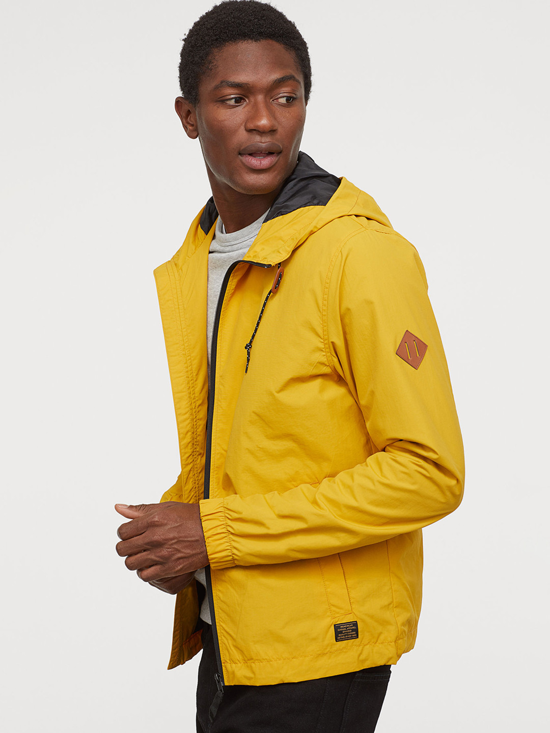 Buy H&M Men Nylon Windbreaker Jackets for Men 10471588 Myntra