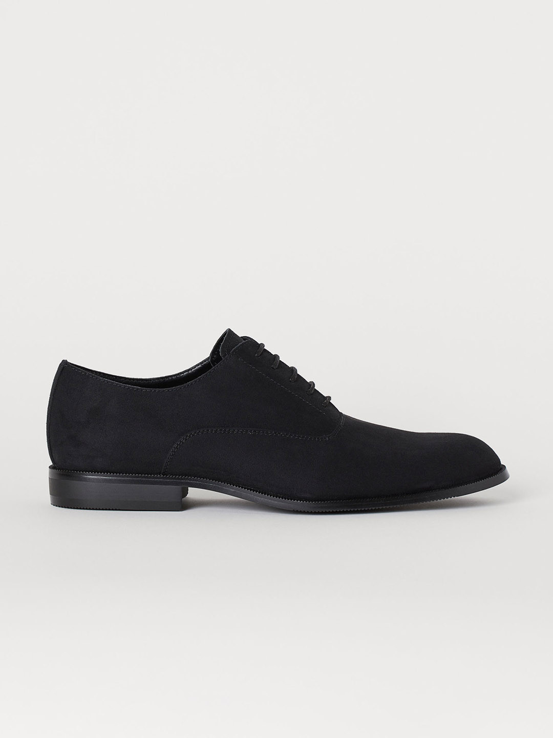 Buy H&amp;M Men Black Solid Oxford Shoes Casual Shoes for