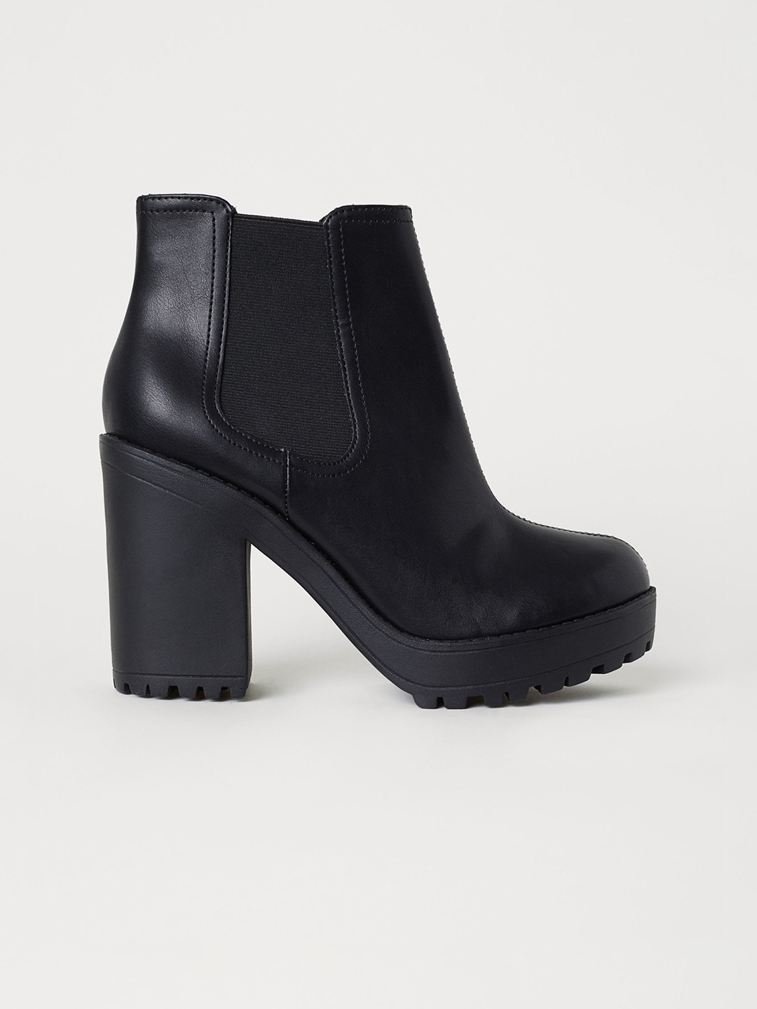 h&m ankle boots black