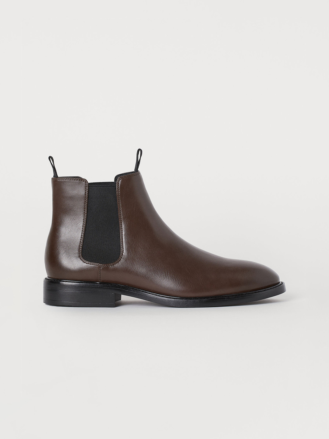 Buy H&M Men Brown Solid Chelsea Boots - Casual Shoes for ...