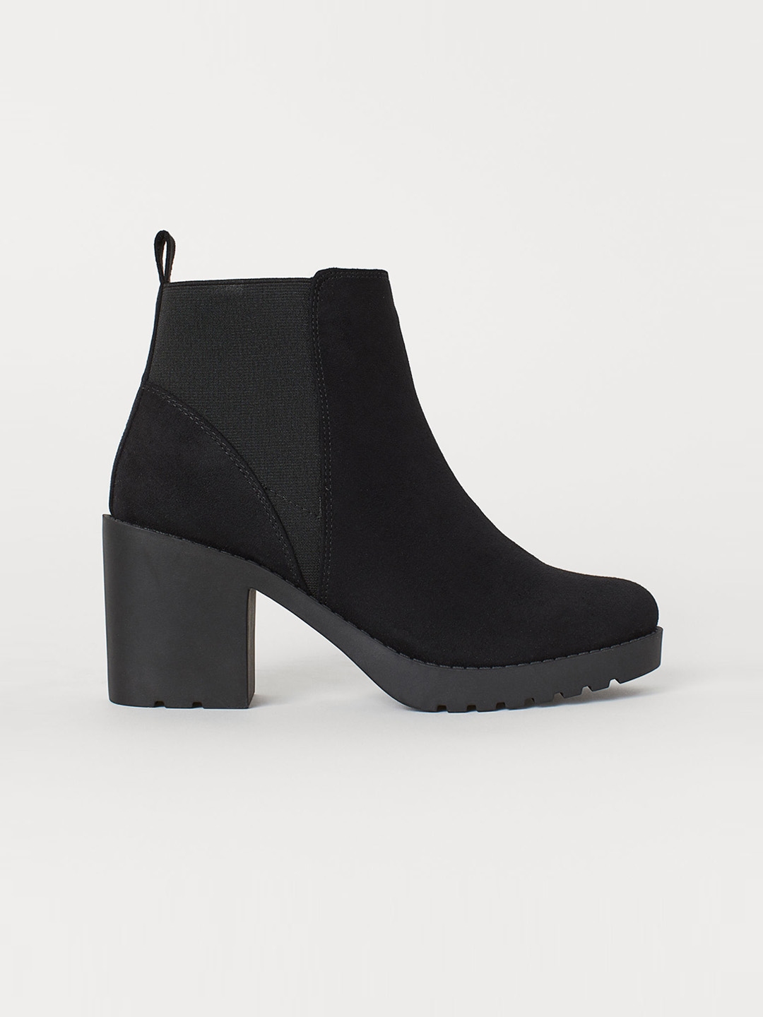 h&m ankle boots black