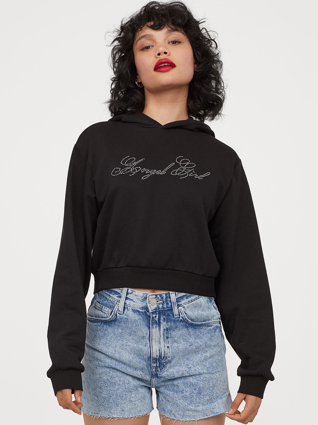 dark brown cropped puffer jacket